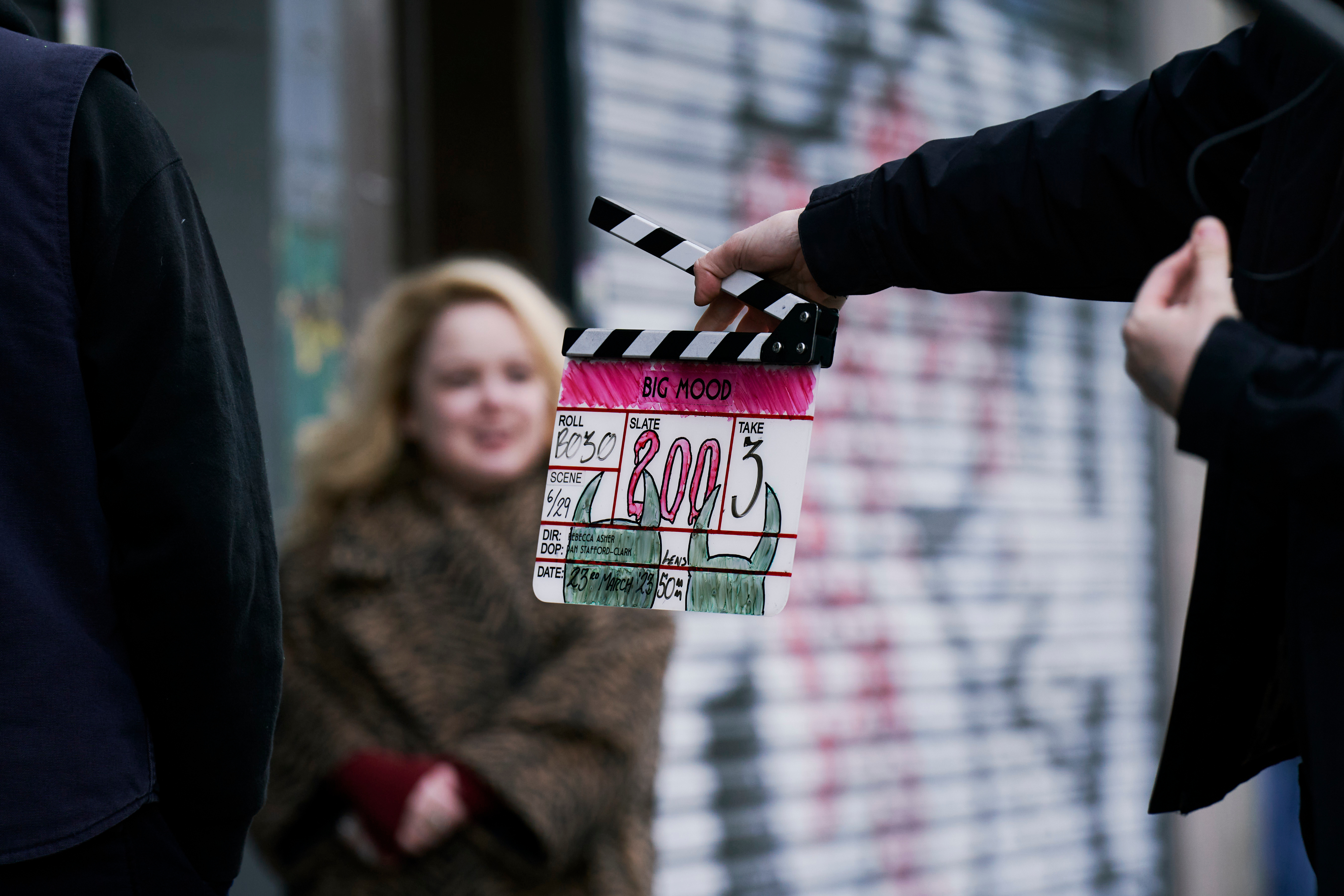 People collaborating on a creative project